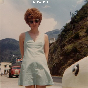 Mum in 1969