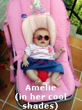 Amelie
(in her cool
shades)
